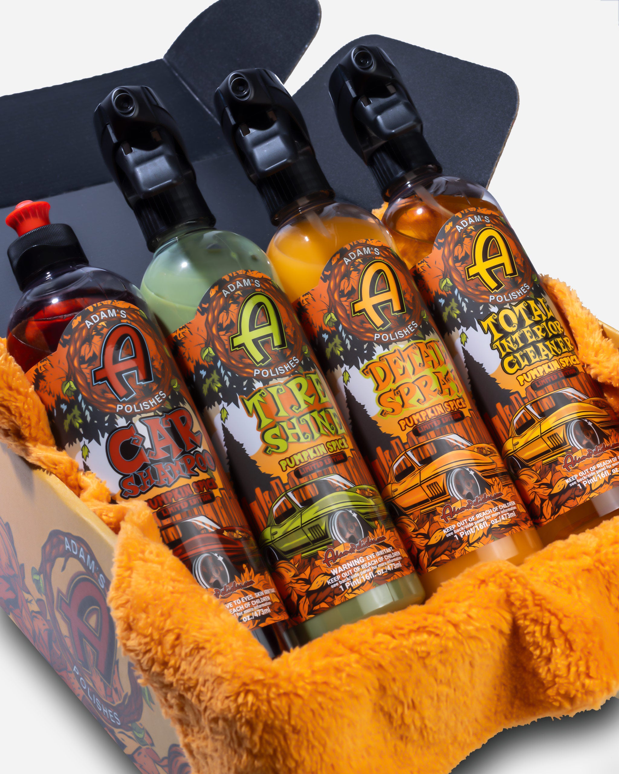 Adam's Pumpkin Spice Car Care Box Kit 2025