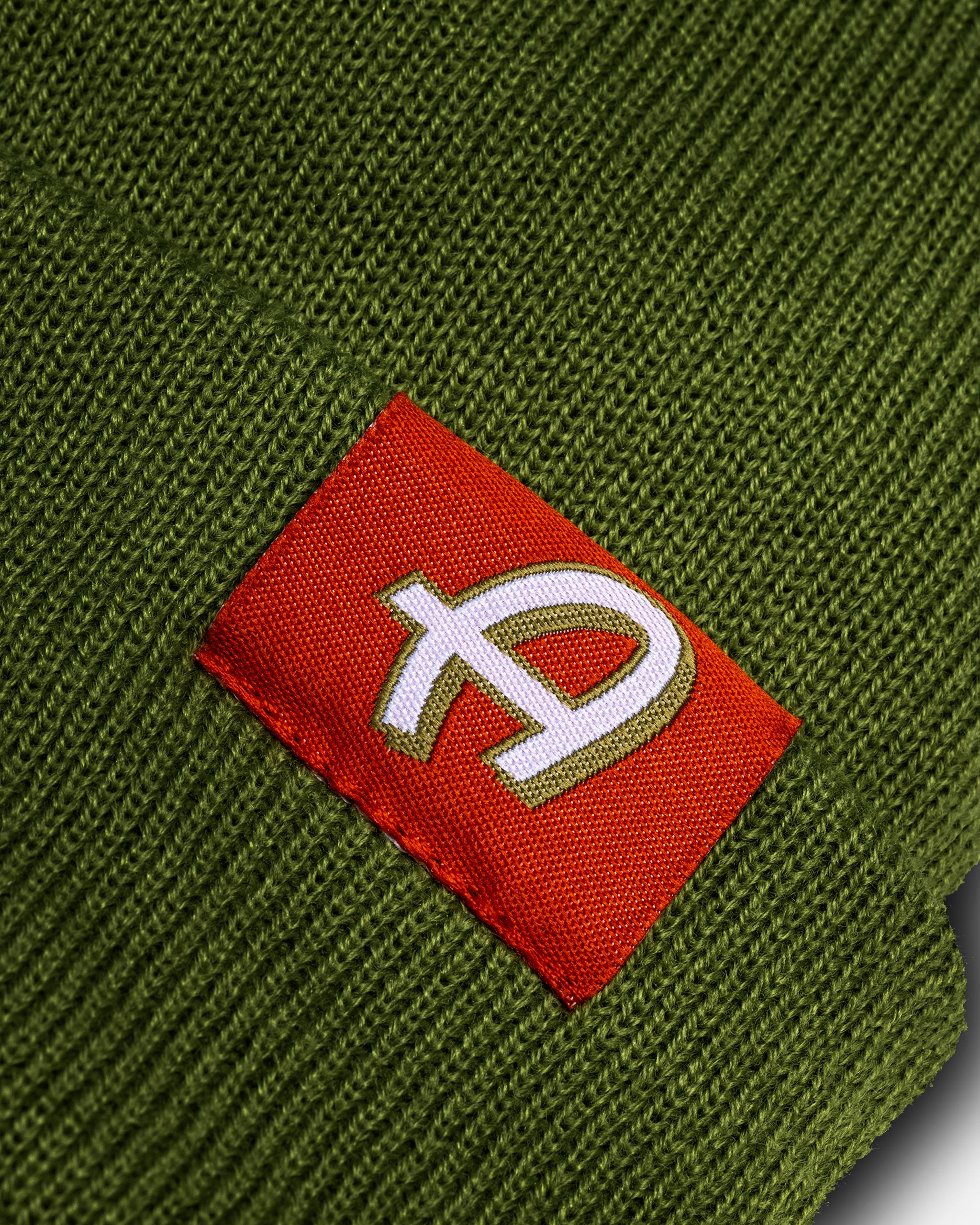 Adam's Fall Green Beanie