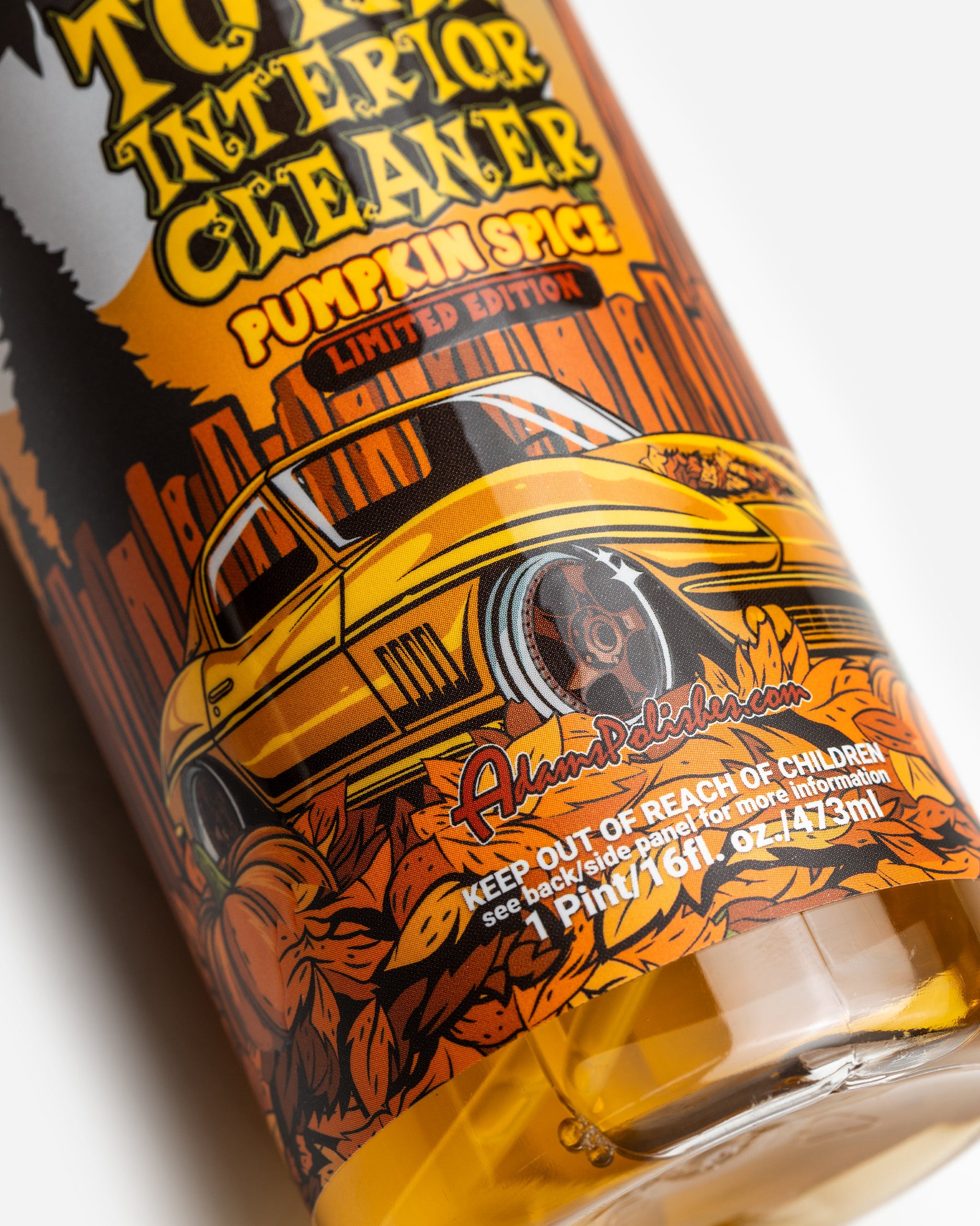 Adam's Pumpkin Spice Total Interior Cleaner 2025