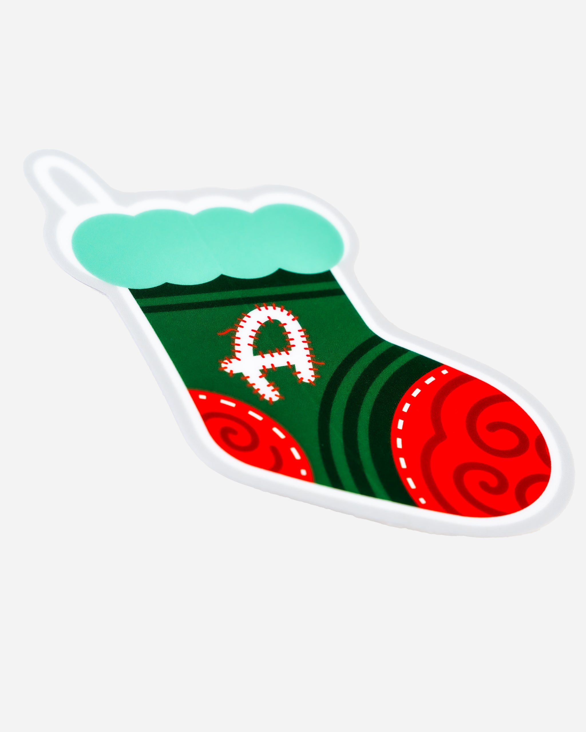 Adam's Holiday Stocking Sticker