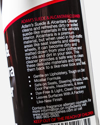 Adam's Suede & Alcantara Cleaner
