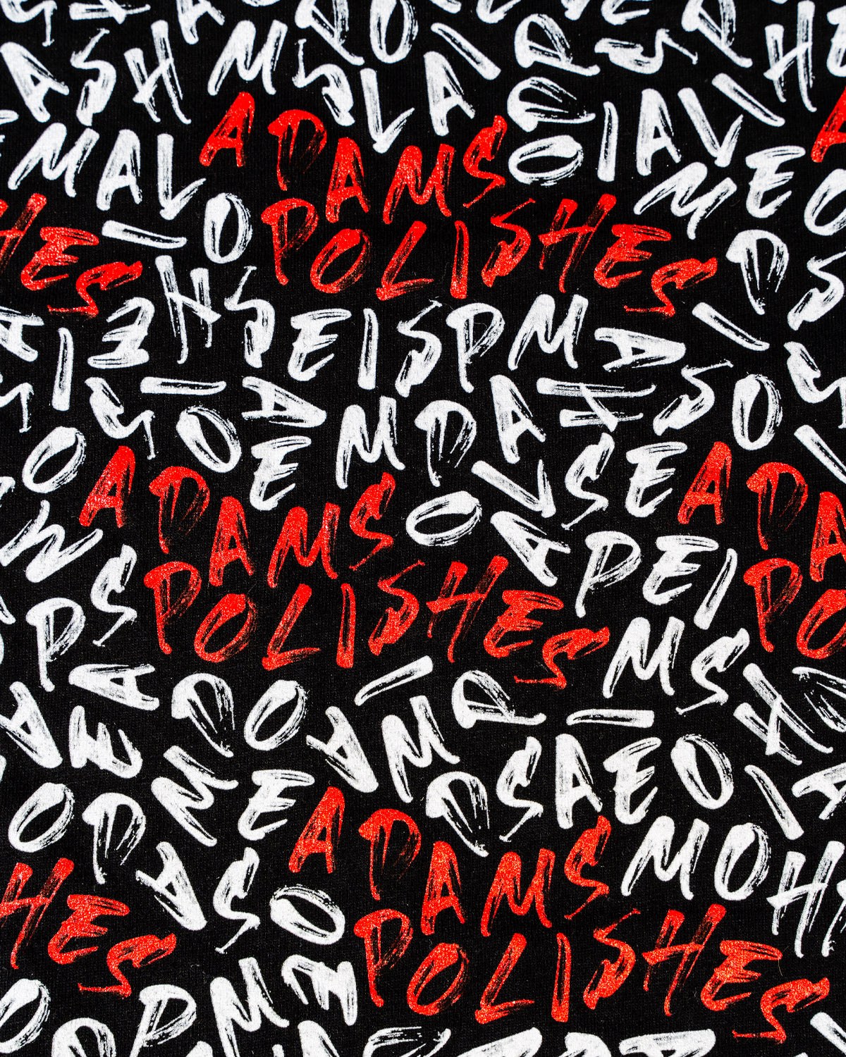 Adam's 25th Anniversary Repeat Logo T-Shirt