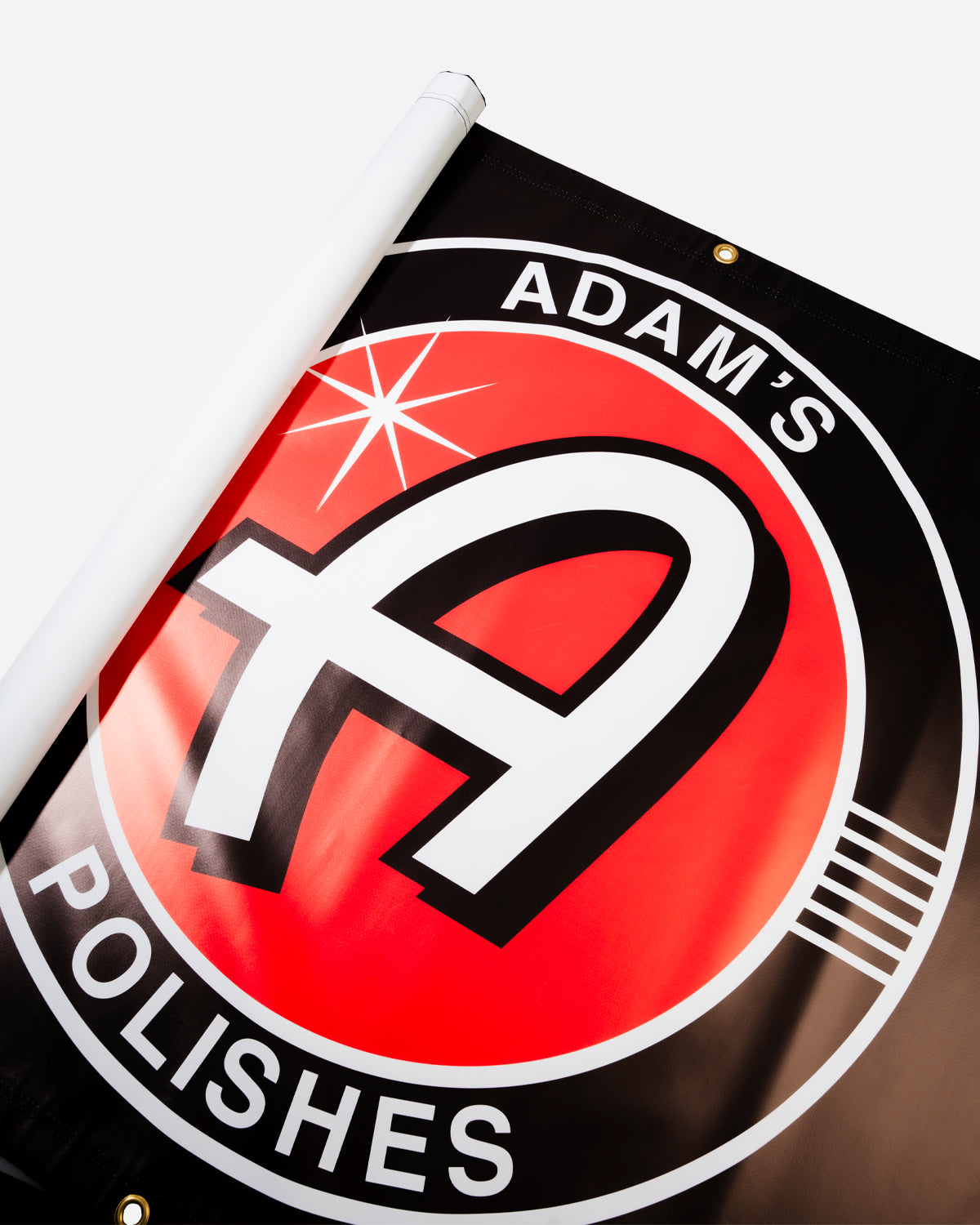 Adam's Garage Banner - Circle Logo