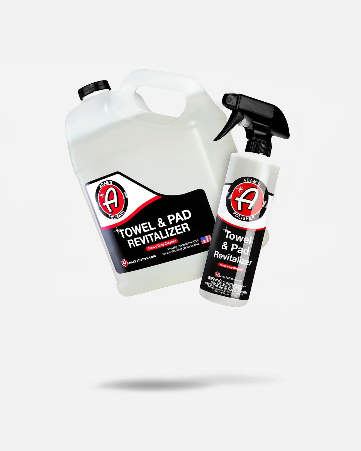 Adam's Towel & Pad Revitalizer Gallon with Free 16oz