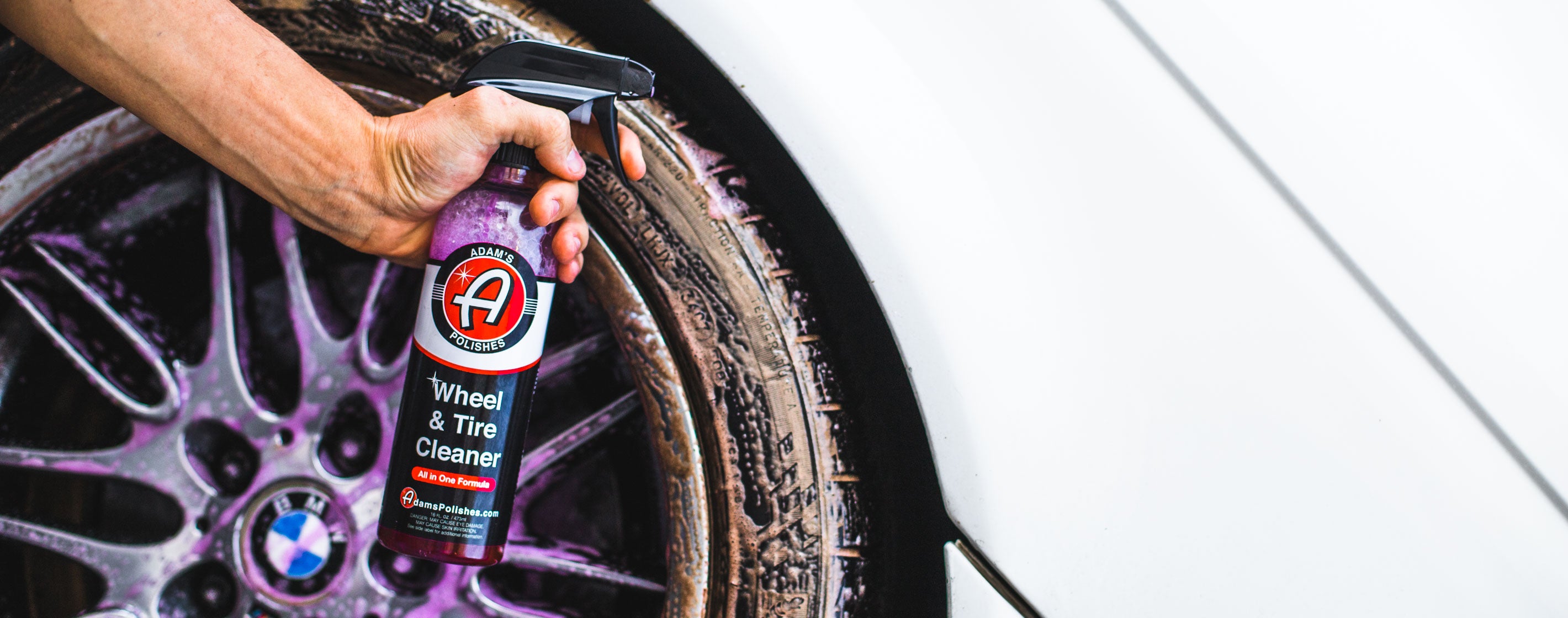 Adam's Polishes - Wheel & Tire Cleaner does all the heavy
