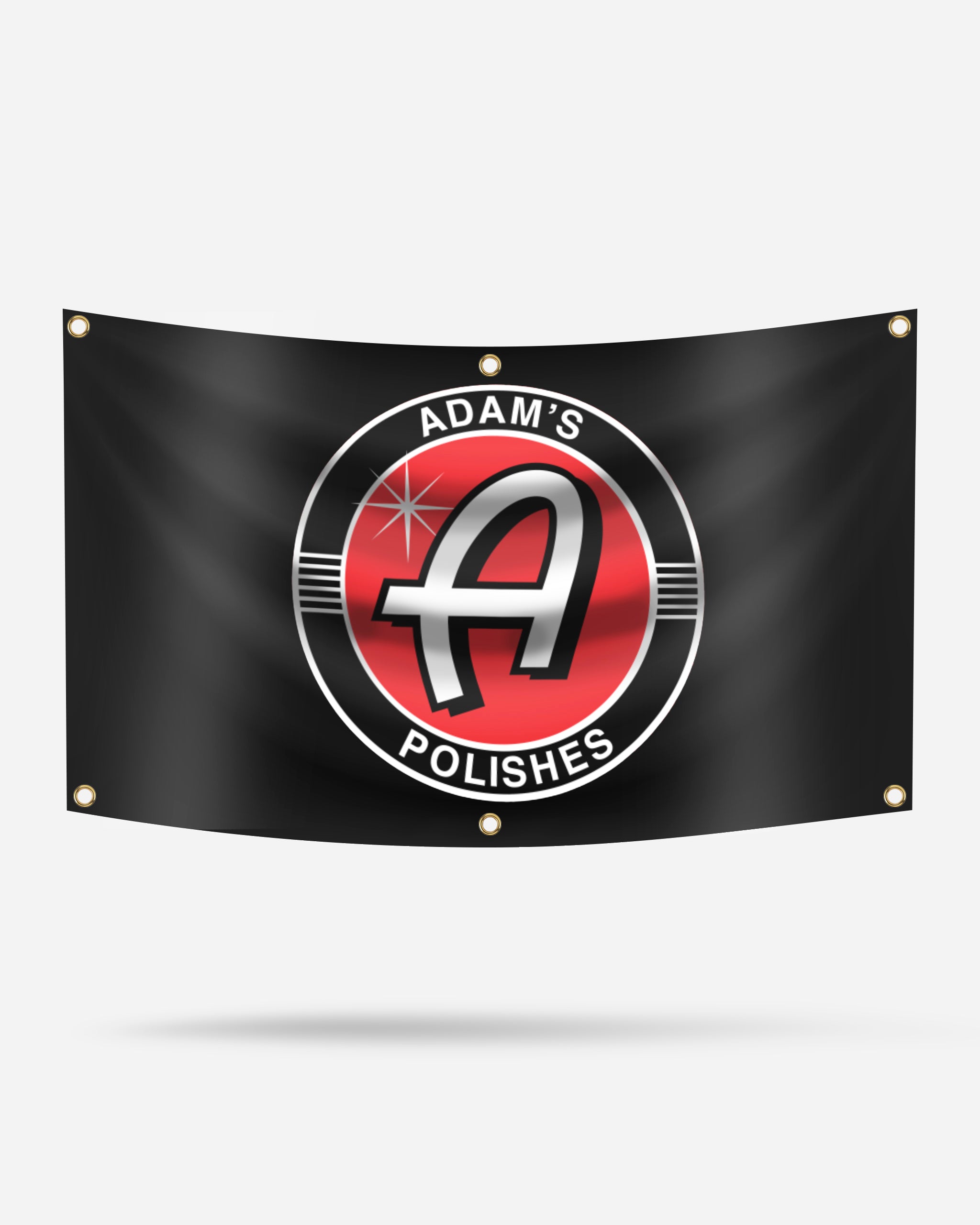 Adam's Garage Banner - Circle Logo