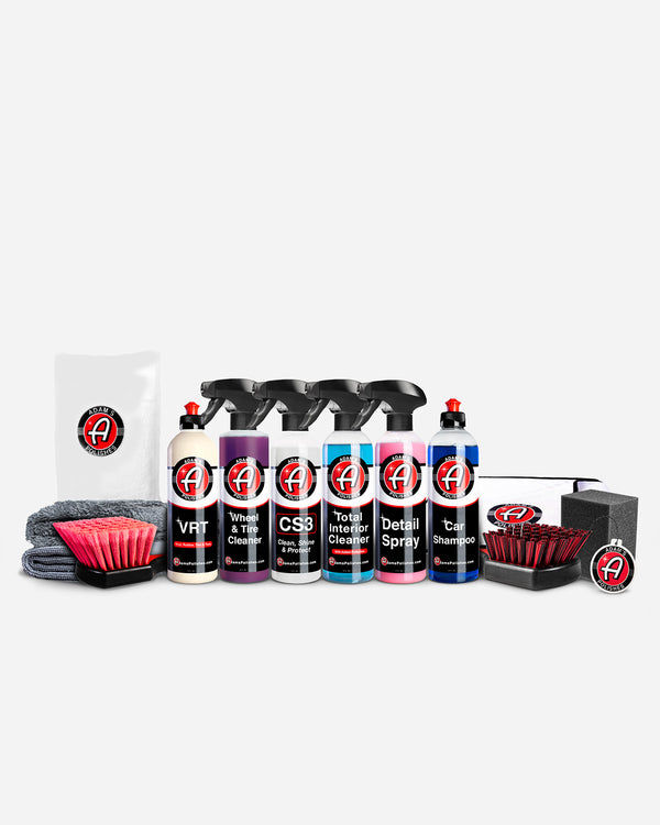Adam's Polishes Essential Kit | Best Selling Car Care For Detailing
