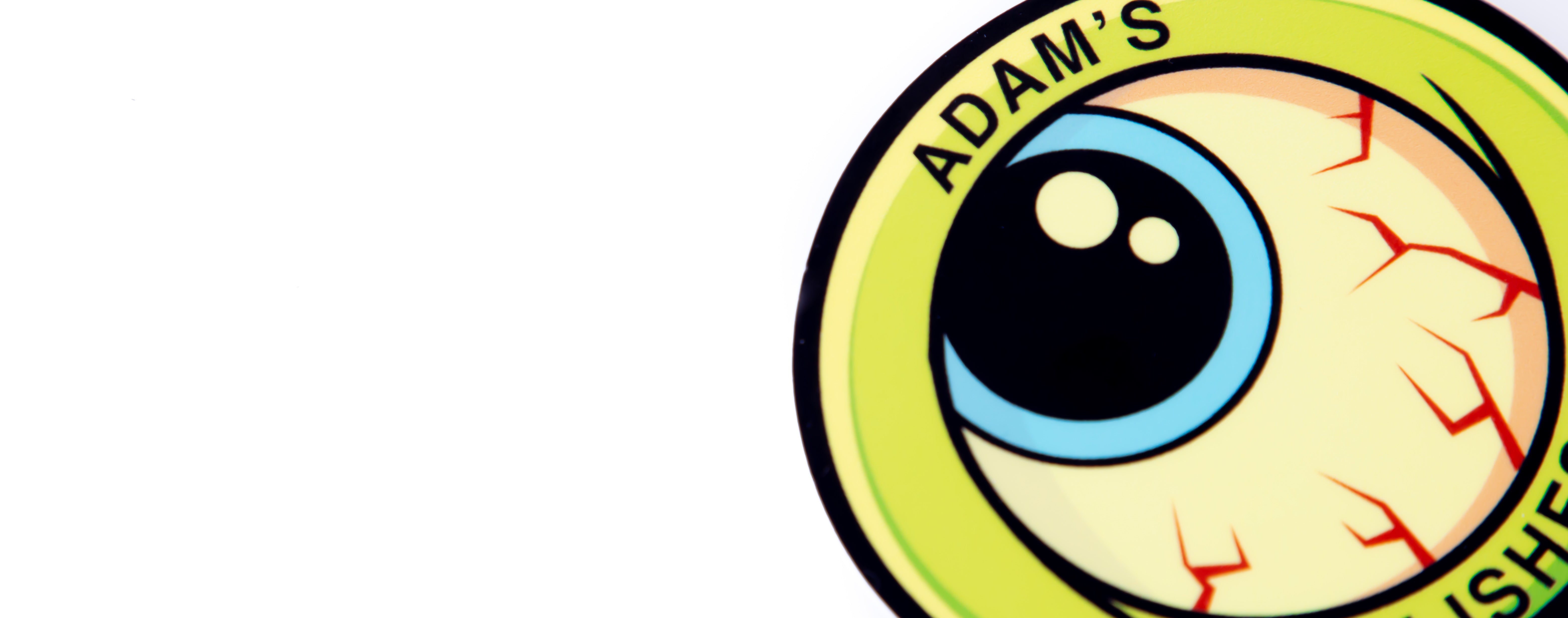 Adam's 3 Eyeball Sticker - Adam's Polishes