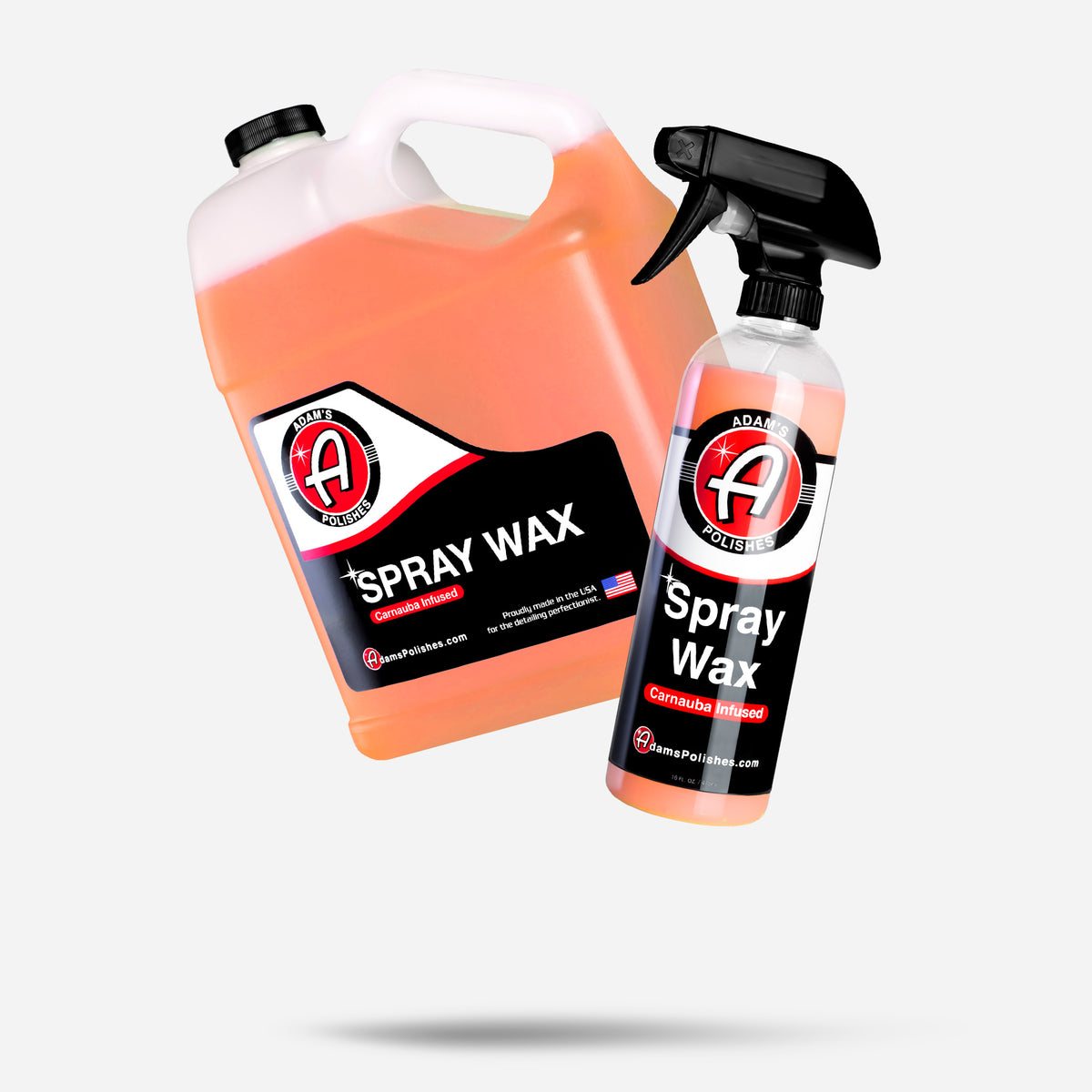 Adam's Spray Wax Gallon With Free 16oz