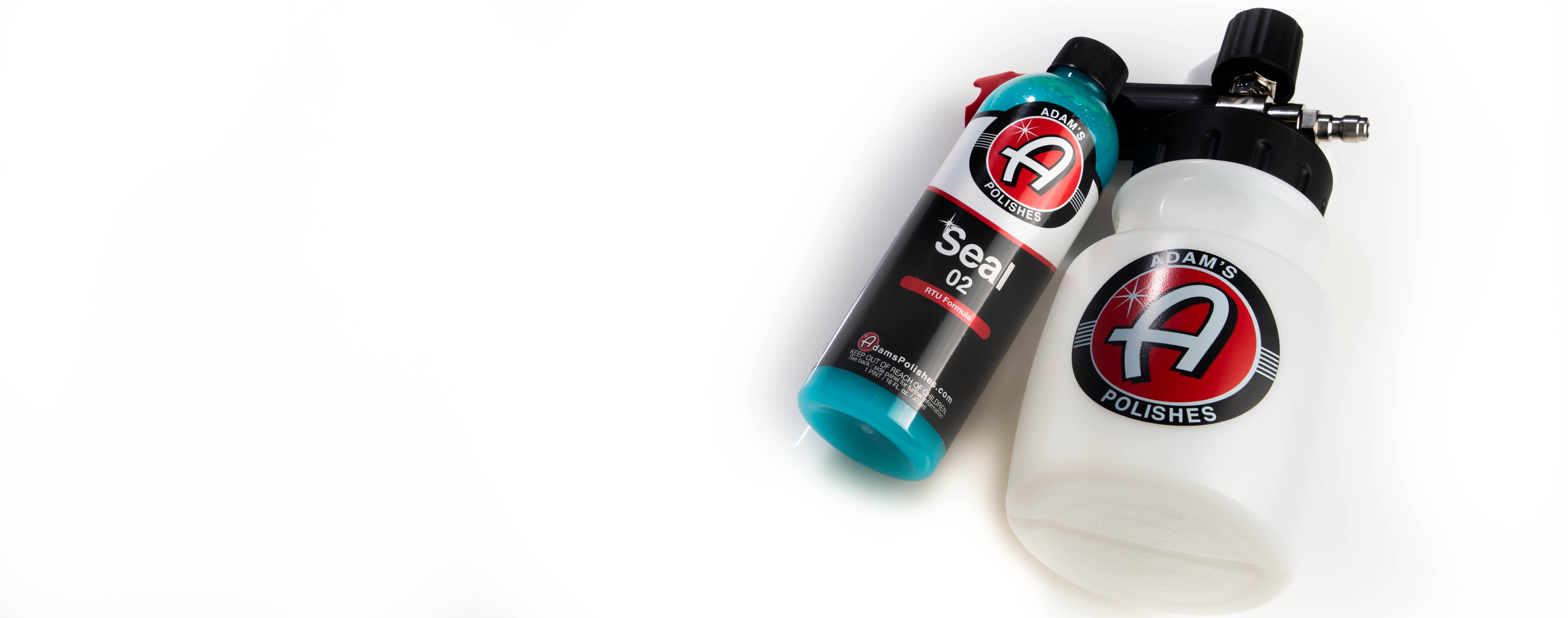 Adam's Polishes - Adam's Foam & Seal Directly Screw Onto Our Foam Cannon  and Gun Allowing You To Easily Wash Without Diluting Shampoo! Use Code  SUMMER to Save 20% Off These Products