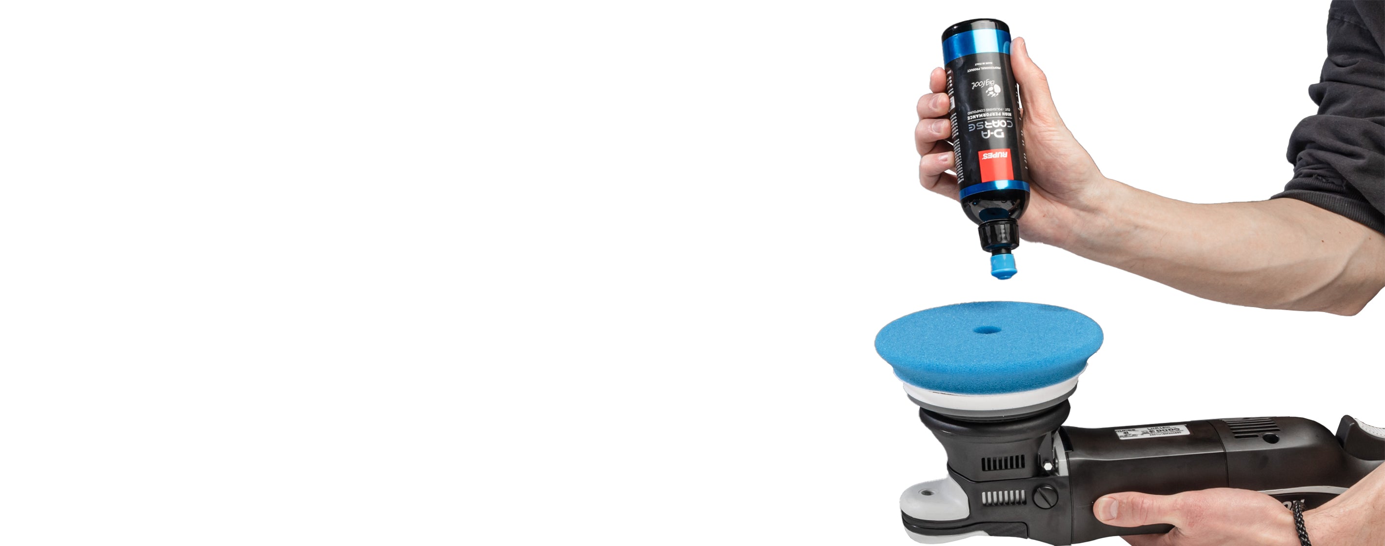 Asciugamano In Microfibra RUPES D-A System - Blu, 40,6x40,6 Cm, Per Detailing Auto - Foto 8