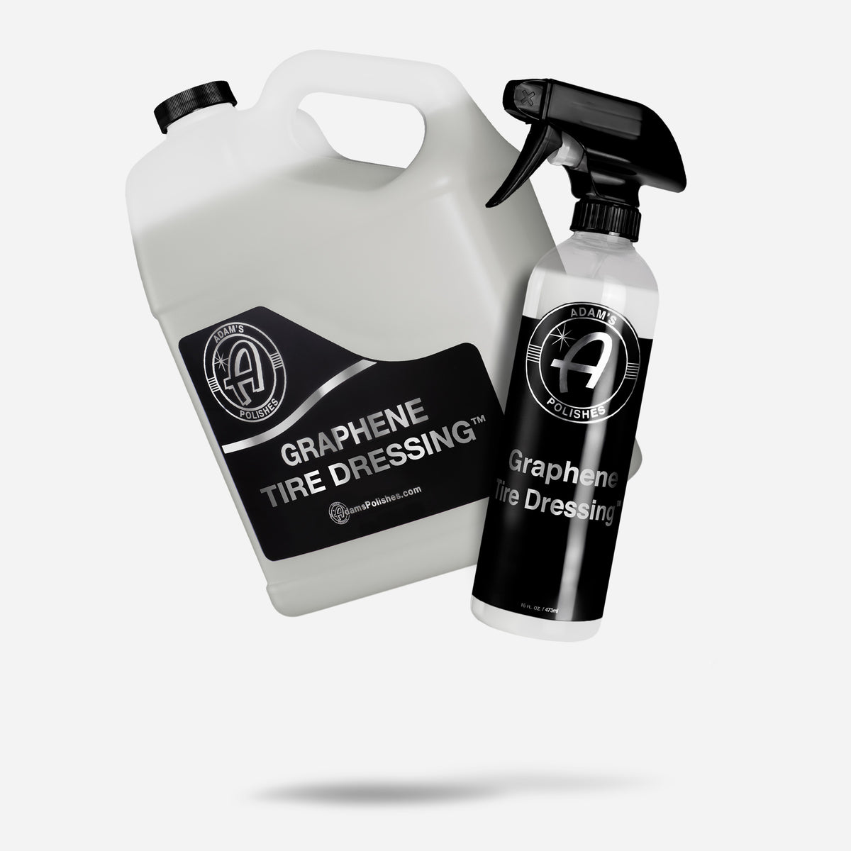 Adam's Polishes Graphene Tire Dressing - Deep Black Finish W/Graphene Non Greasy Car Detailing