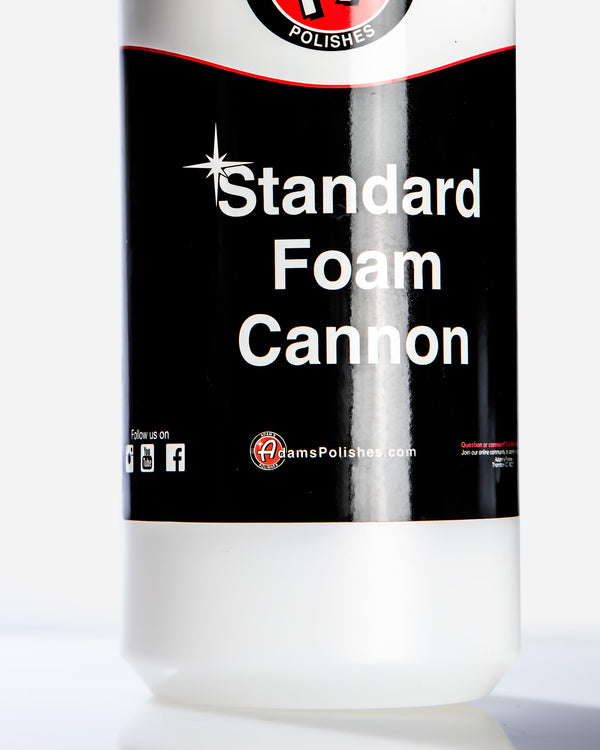 Adam's Premium Foam Cannon: ปืนฉีดโฟมแชมพู หัวฉีด 2 ชั้น พร้อมกระบอกพลาสติก  ขนาด 35 ออนซ์