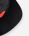 Adam's Black Hat - Red Patch