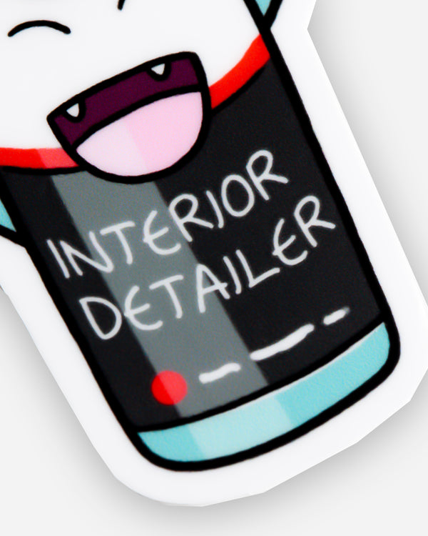 Adam's Cartoon Interior Detailer Sticker
