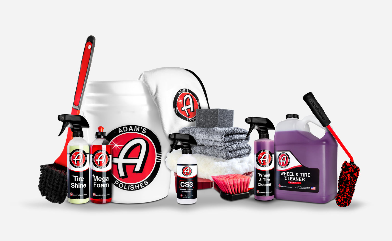 $10/mo - Finance Adam's Most Popular Car Detailing Kit - Car Wash &  Cleaning Kit, Our Top Selling Products Bundled
