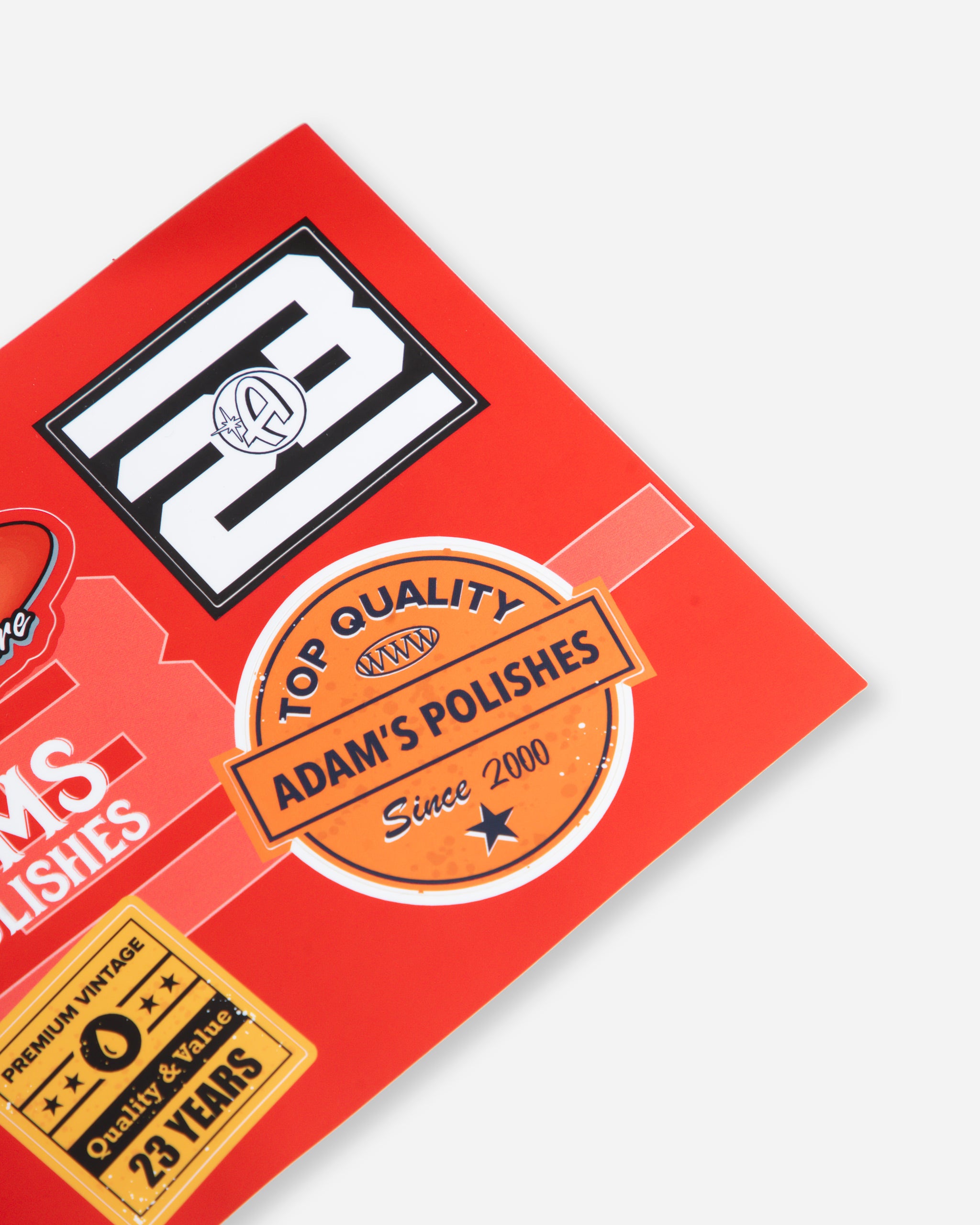 Adam's 23rd Anniversary Sticker Sheet