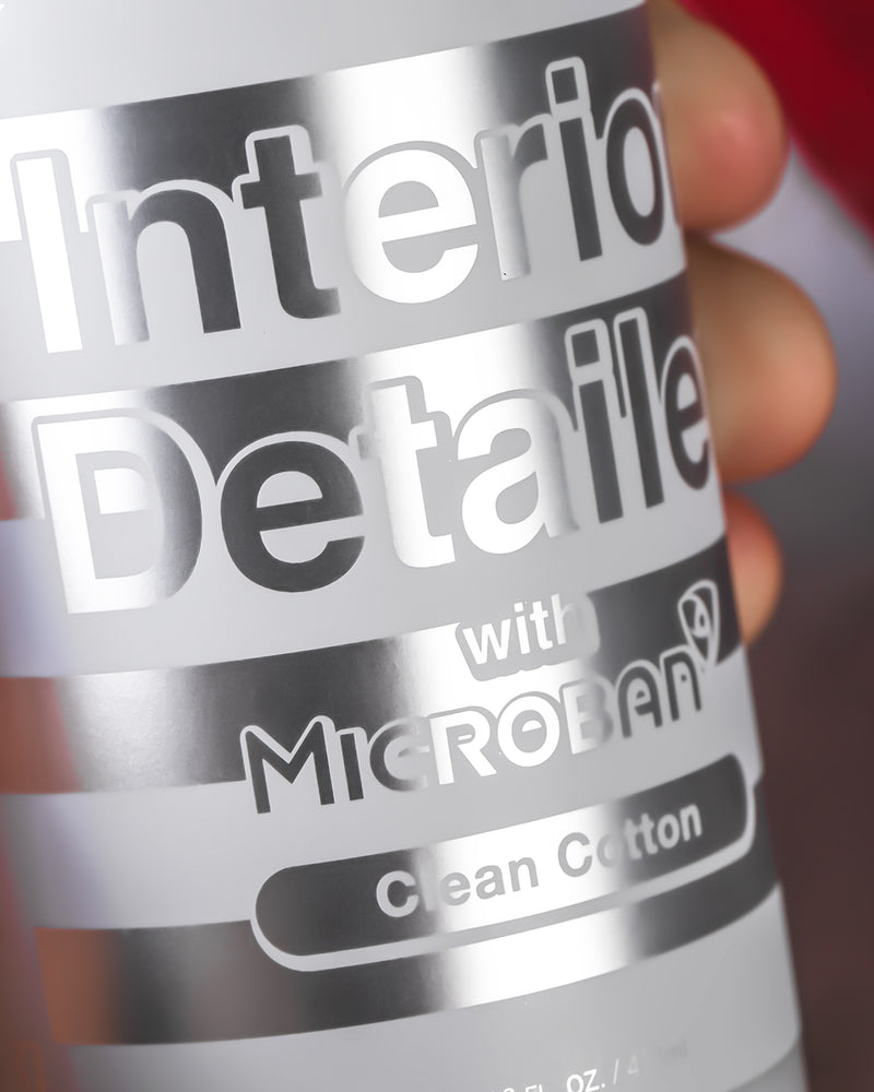 Adam's Microban Interior Detailer (16 oz/473 ml)  ผลิตภัณฑ์สเปรย์ป้องกันและขจัดคราบสกปรก Microban®