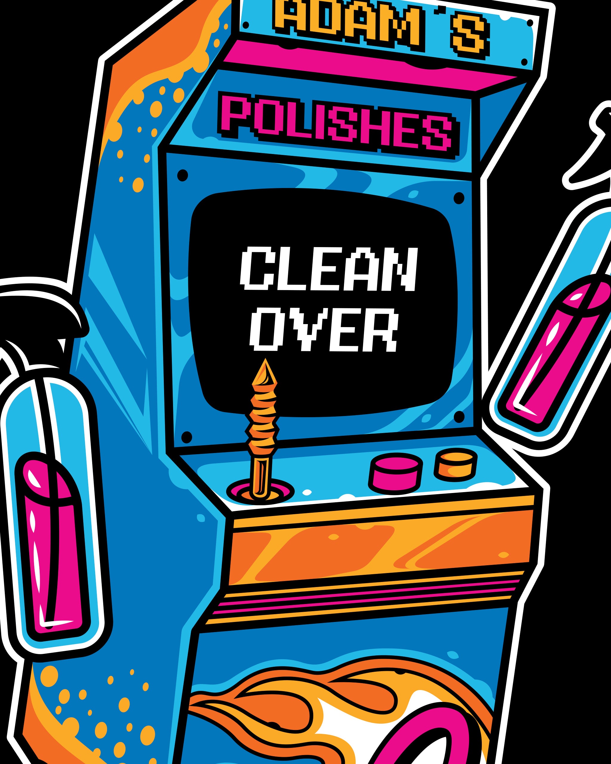 Adam's Clean Over Arcade Air Freshener