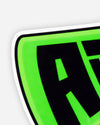 Adam's UFO Abduction Sticker