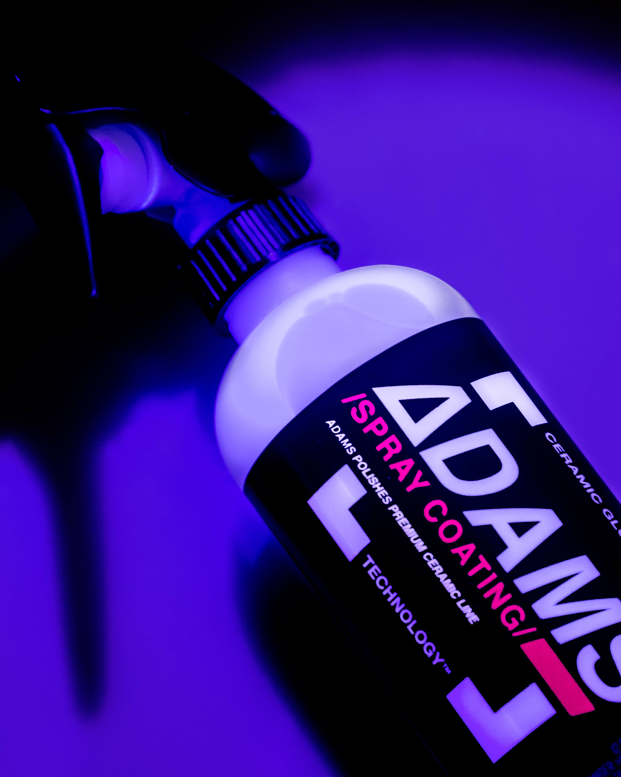 Adam's UV Ceramic Spray Coating 12oz w/ 2 Single Soft Towels