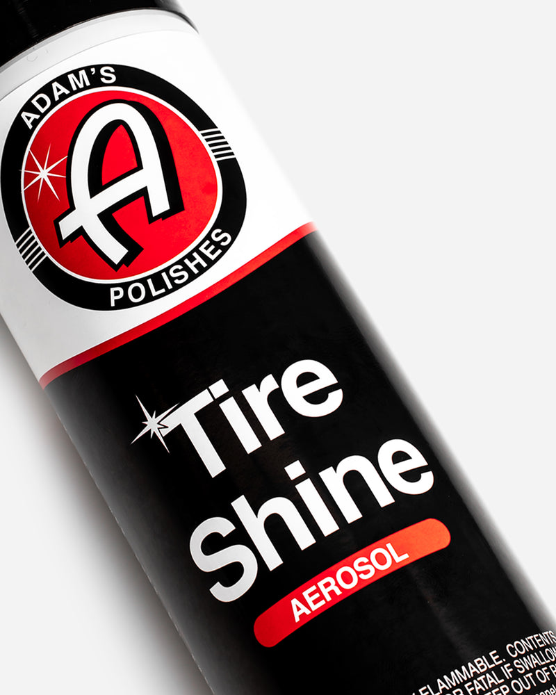  Adam's Polishes Tire Shine 16oz - Easy to Use Spray Tire  Dressing W/ SiO2 for Glossy Wet Tire Look w/No Sling, Works on Rubber,  Vinyl & Plastic