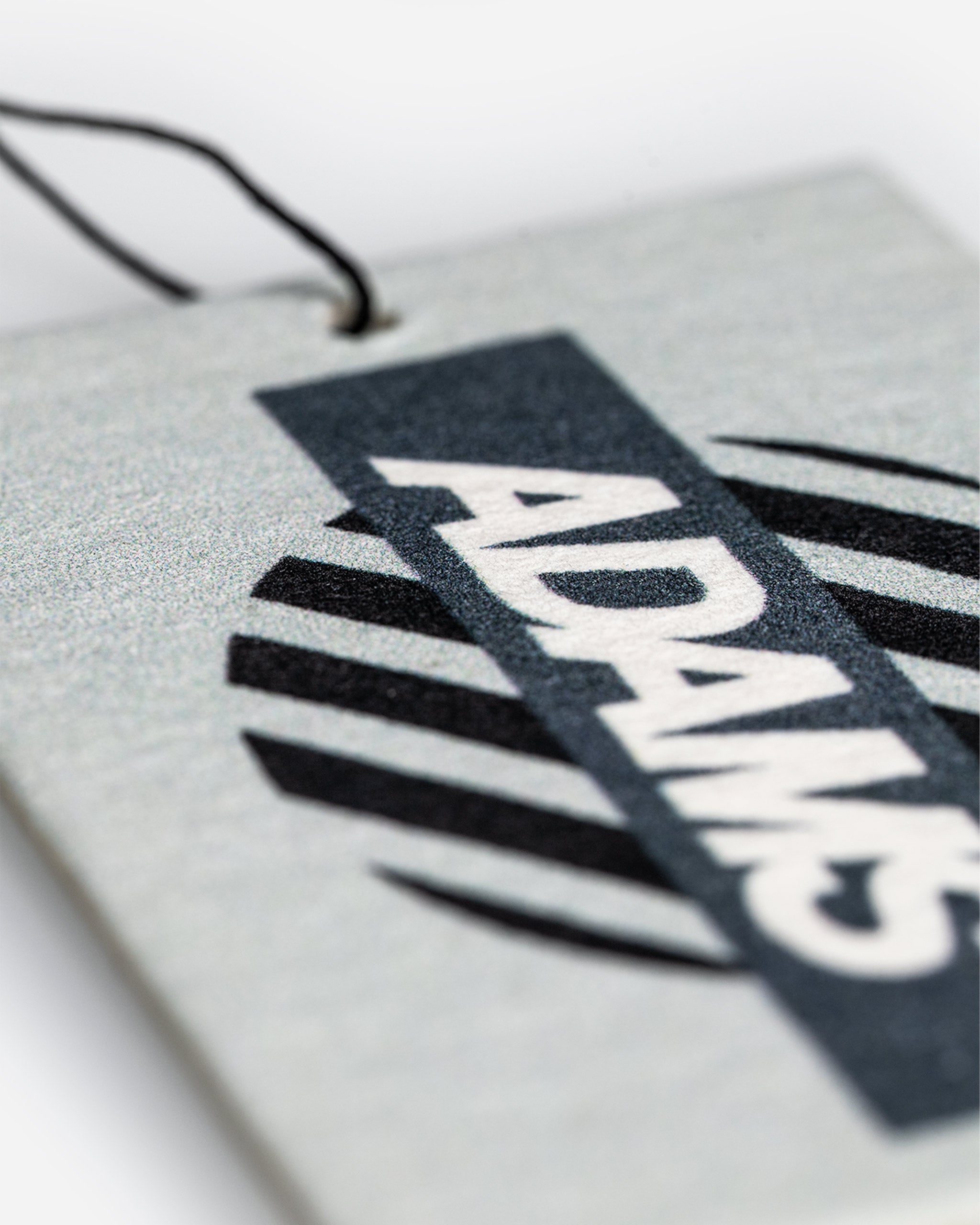 Adam's Grey Stripe Air Freshener