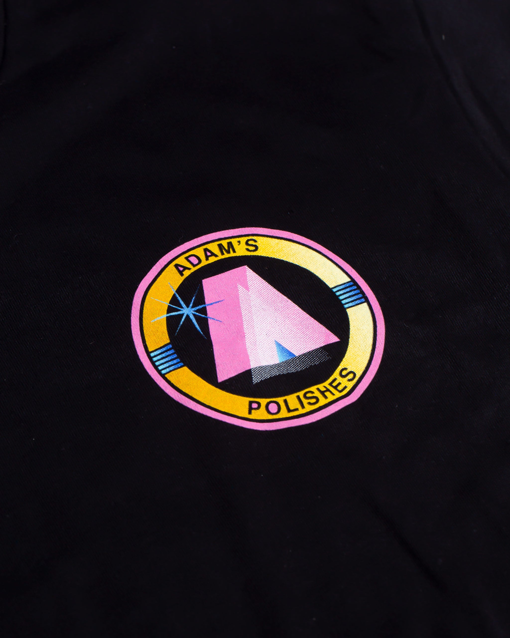 Adam's Black Art Deco T-Shirt