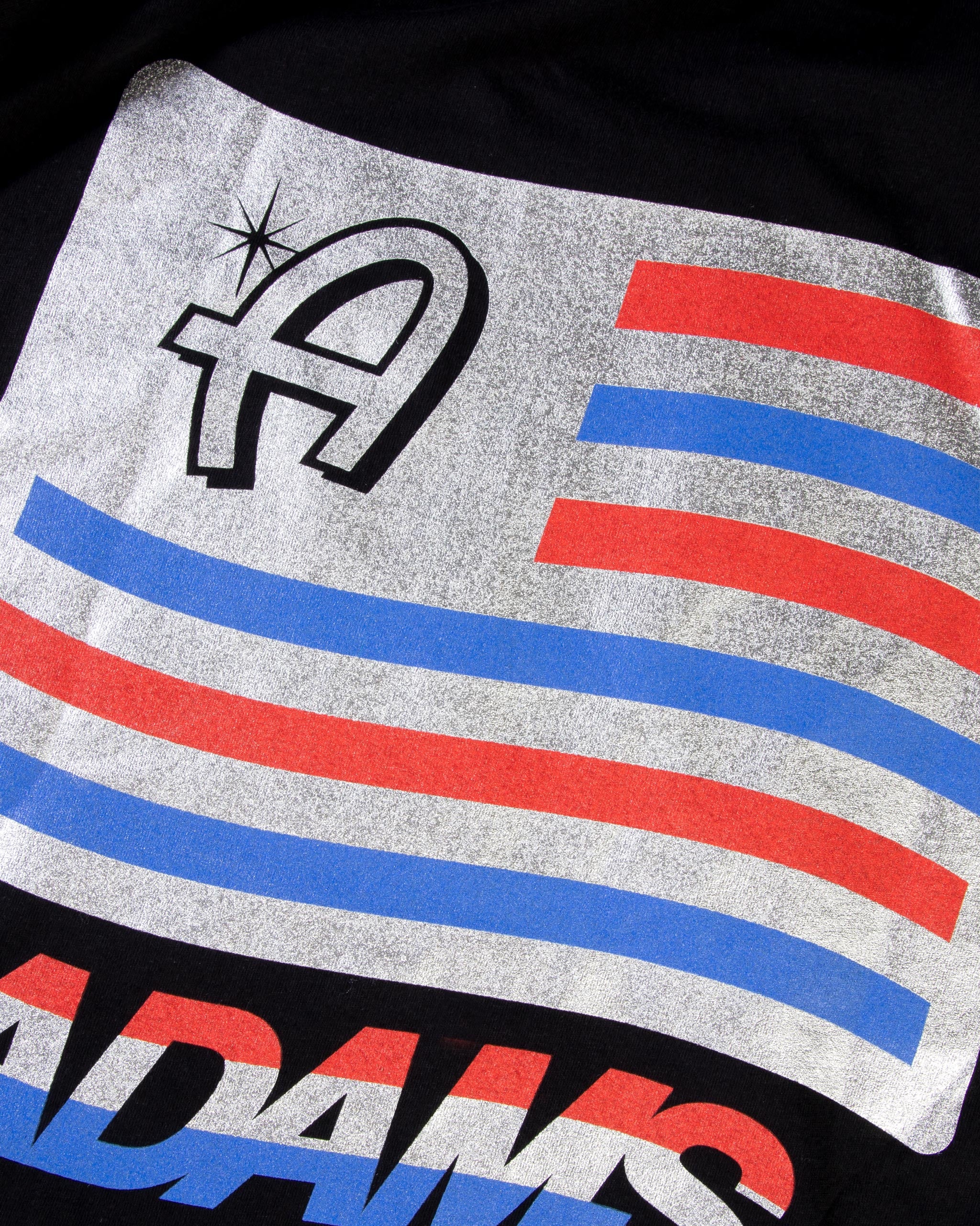 Adam's Black USA Logo Shirt