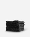 Adam's Borderless Black Lite Plush Towel