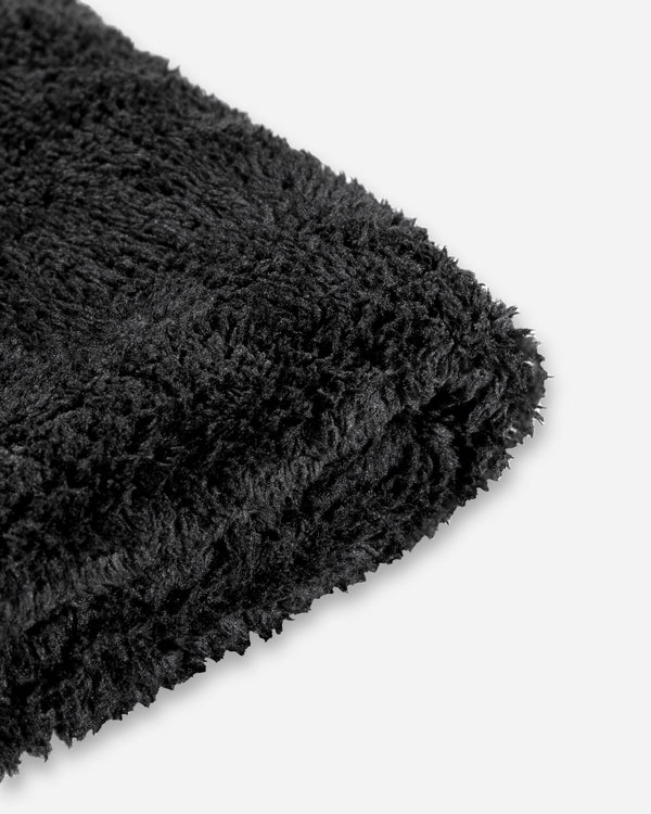 Adam's Borderless Black Lite Plush Towel