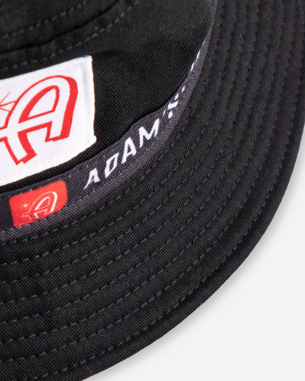 Adam's Black Bucket Hat