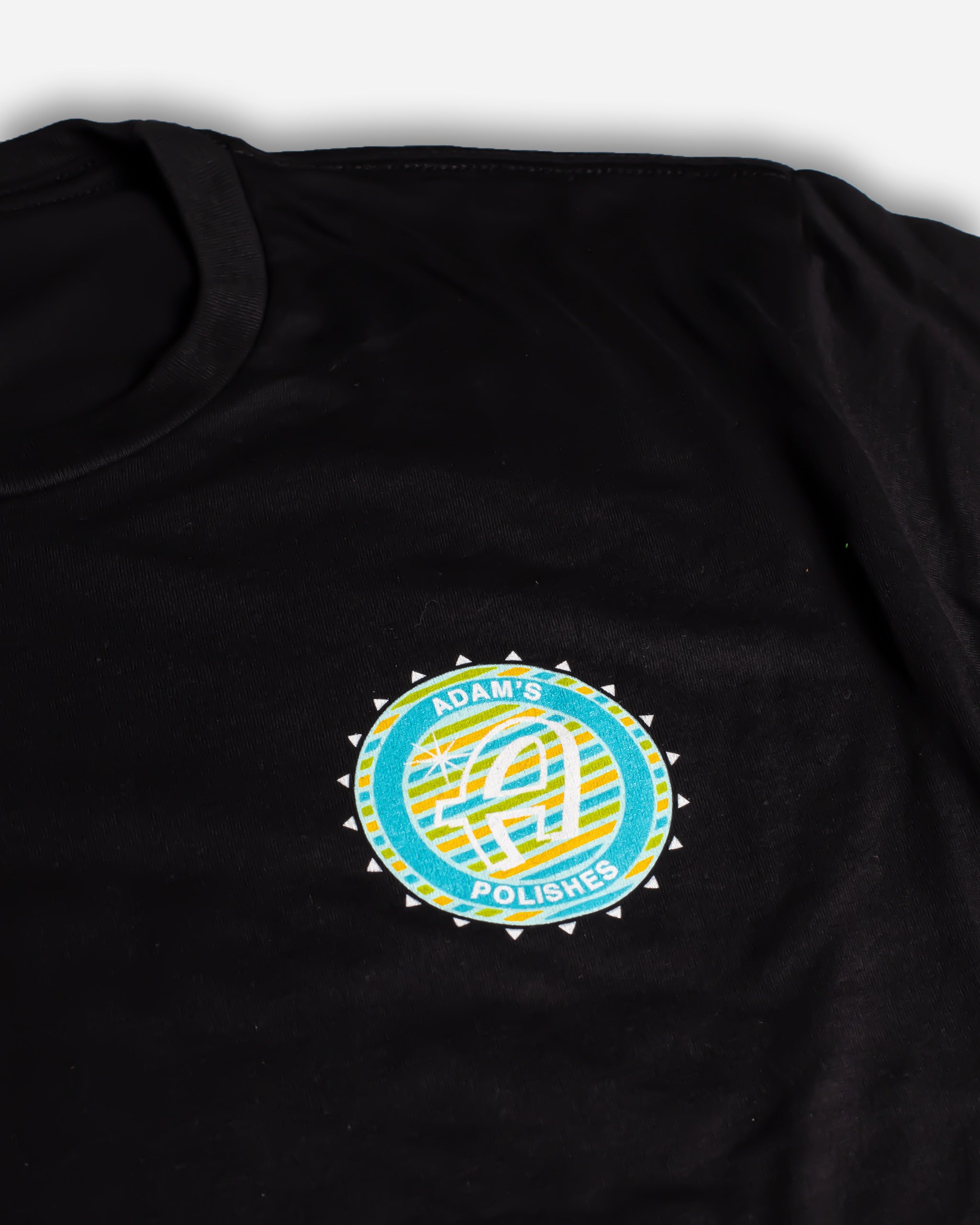Adam's Black Polisher Logo Shirt