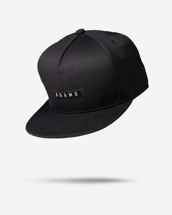 Adam's Black Flat Bill Hat
