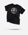Adam's Brushed Logo Black T-Shirt