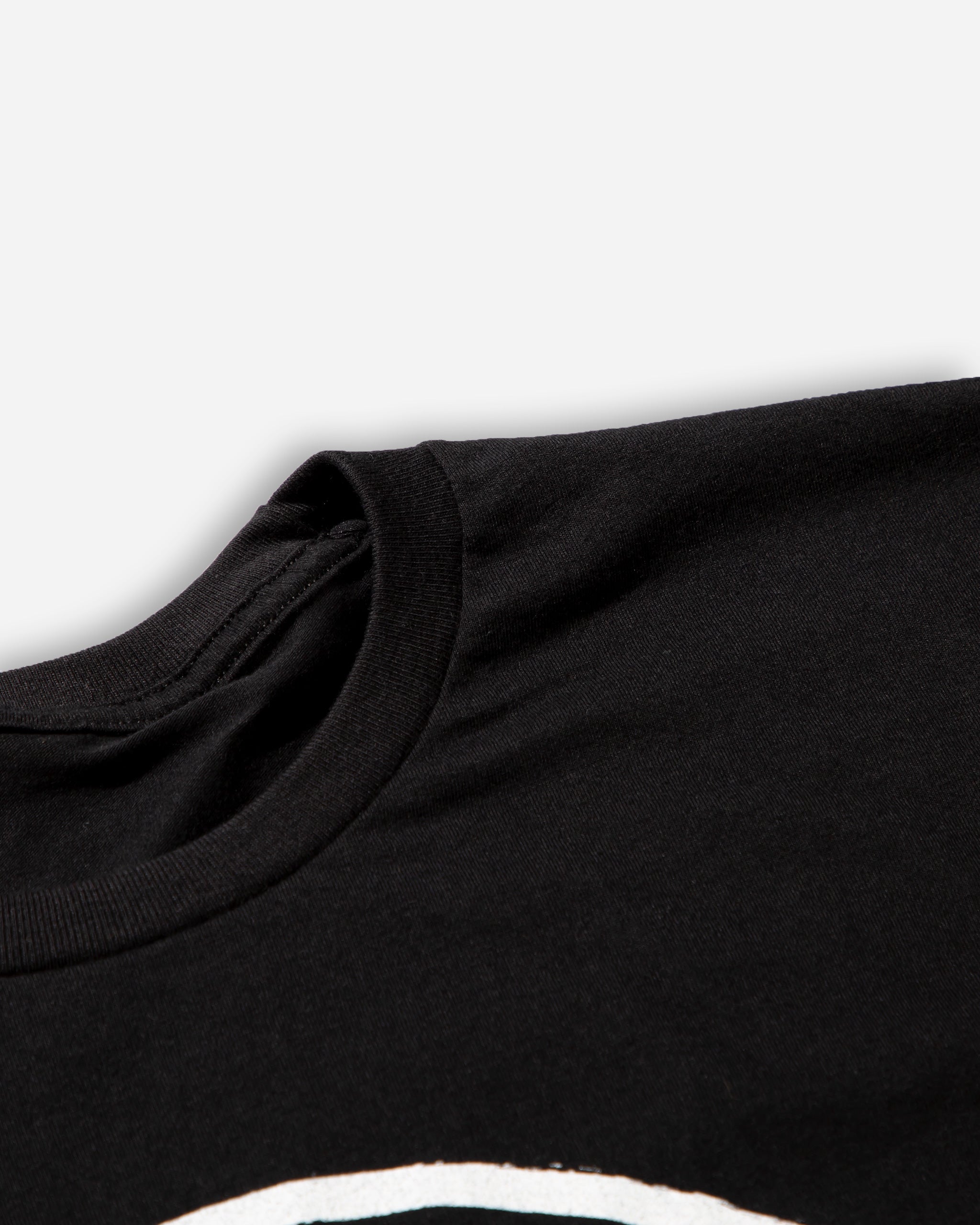 Adam's Brushed Logo Black T-Shirt