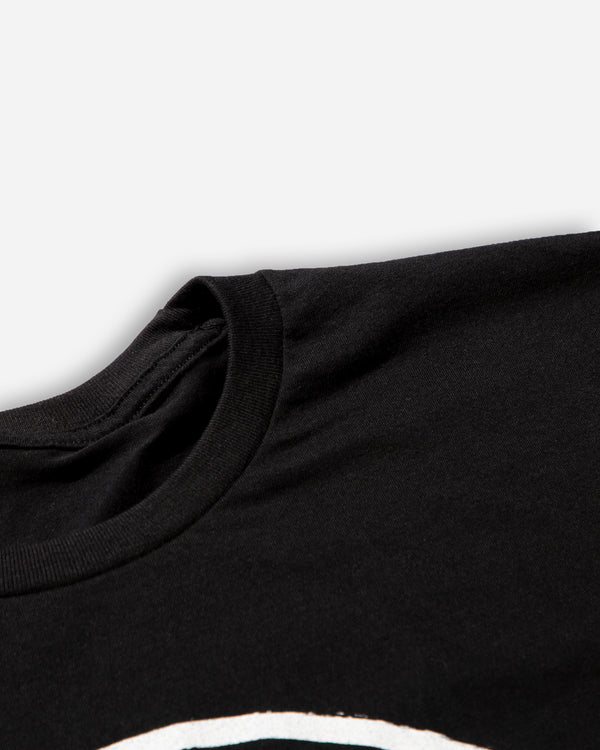 Adam's Brushed Logo Black T-Shirt