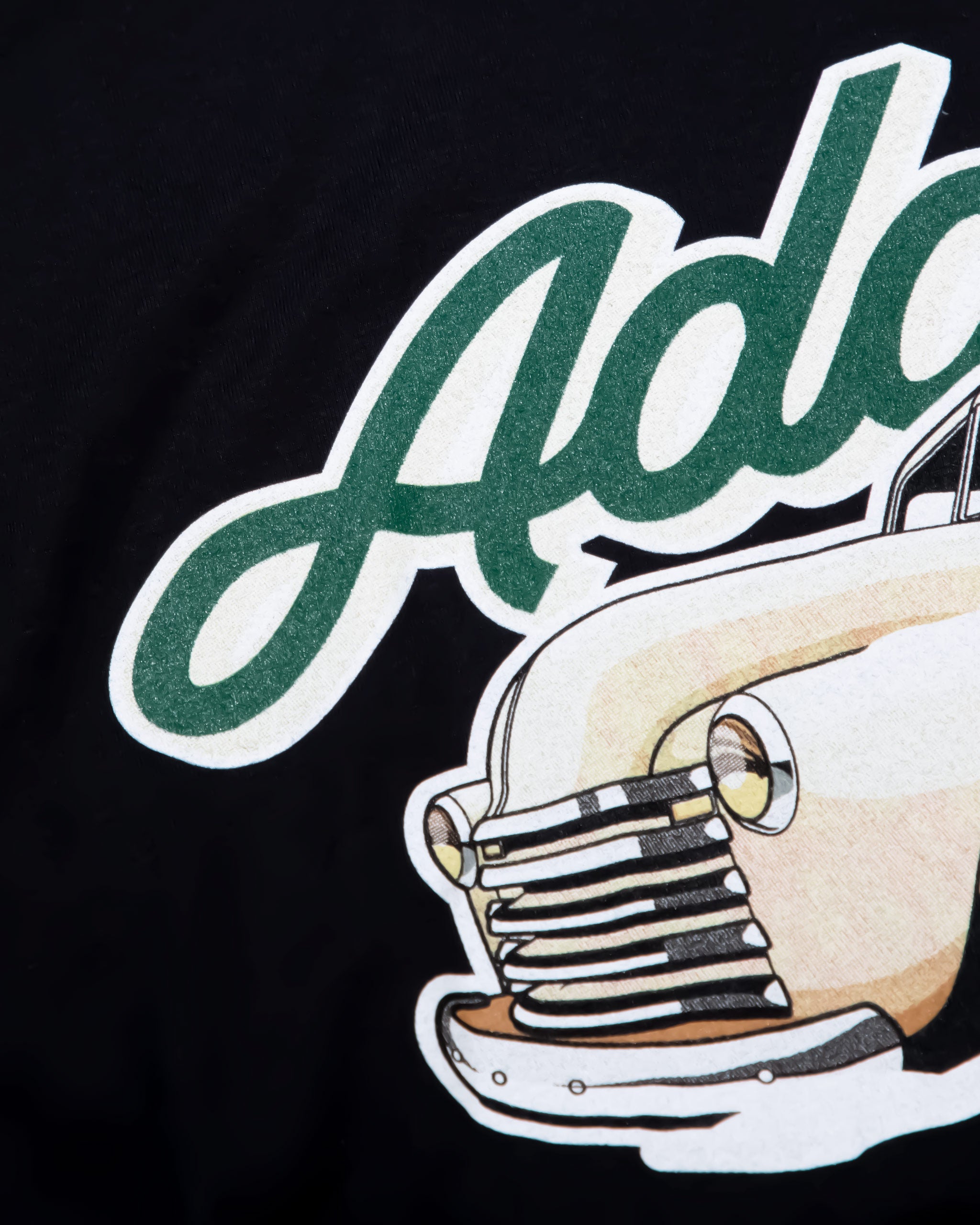 Adam's Santa Truck Black T-Shirt