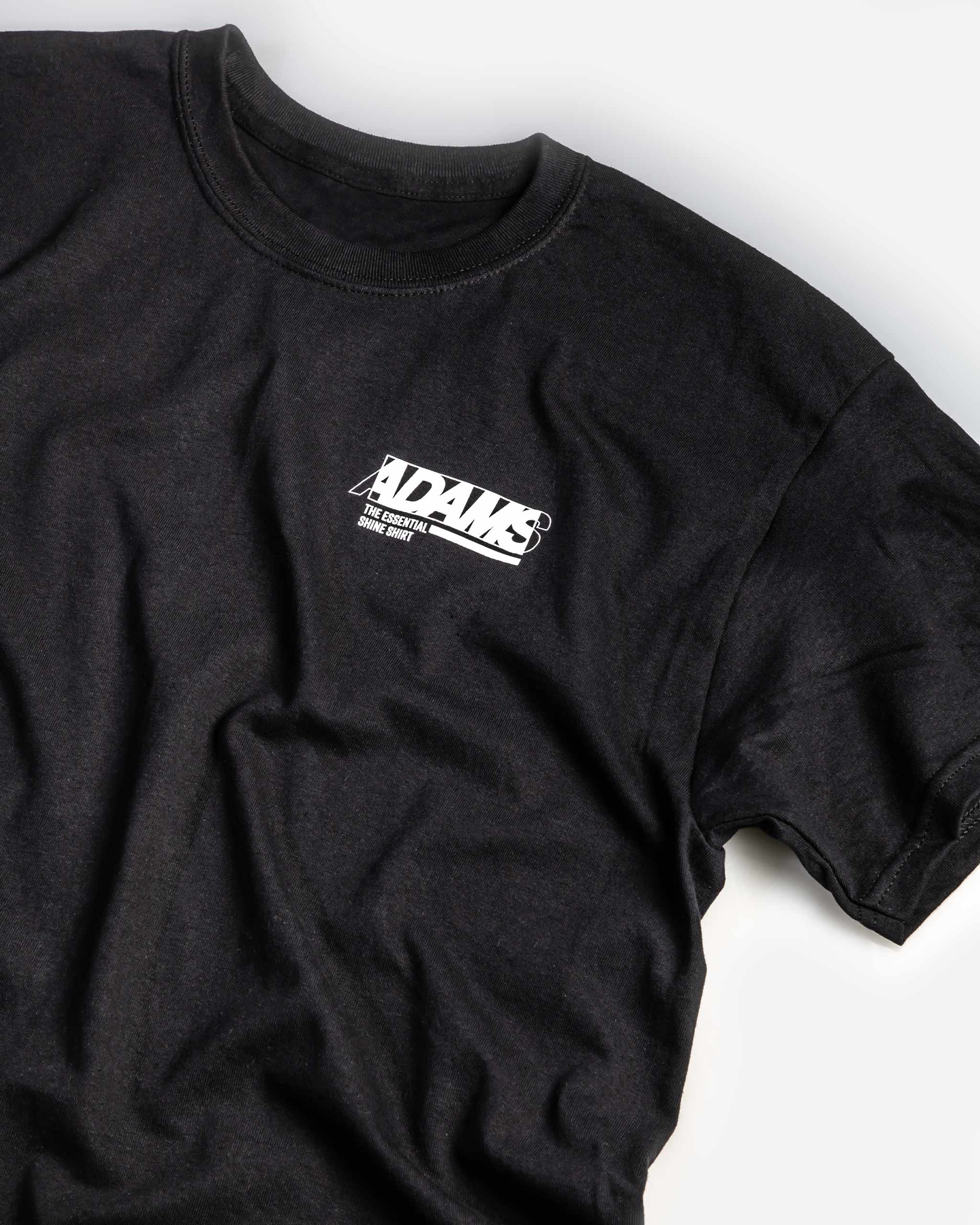 Adam's Black Essential Shine Shirt