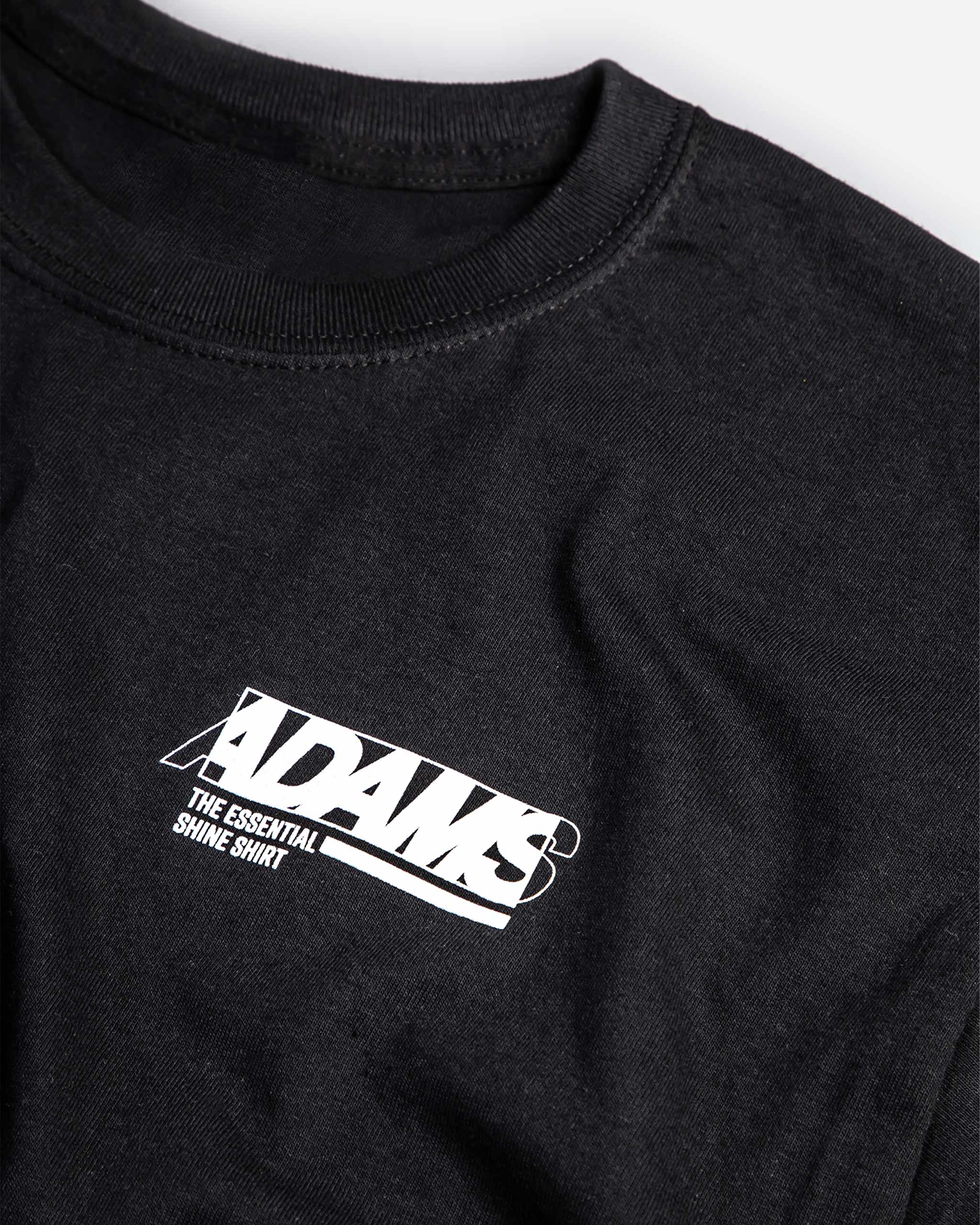 Adam's Black Essential Shine Shirt