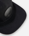 Adam's Black Trucker Hat - Black Patch