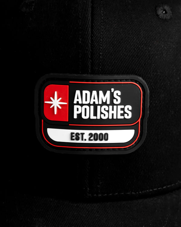 Adam's Shine Patch Black Trucker Hat