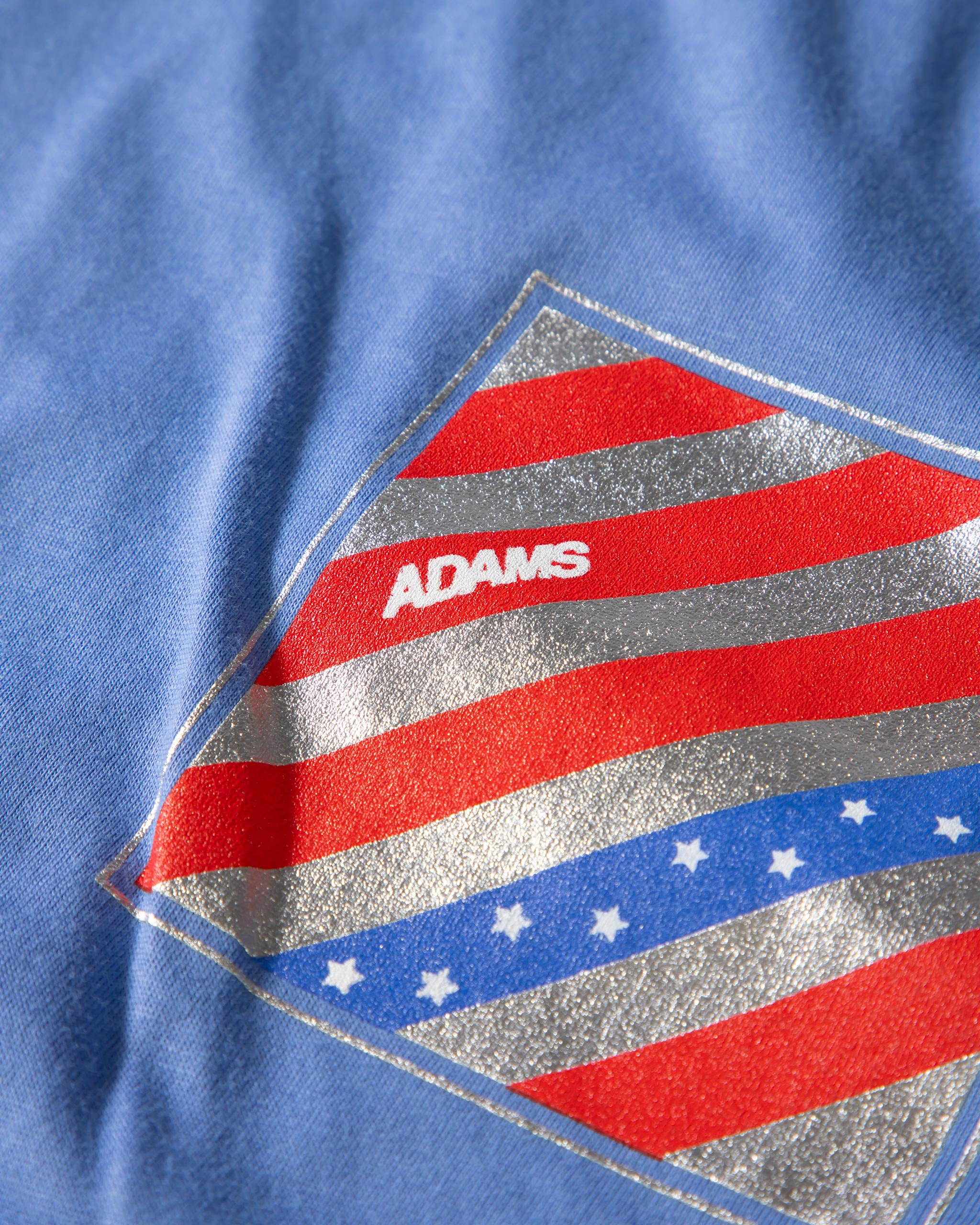 Adam's Blue USA Logo Shirt
