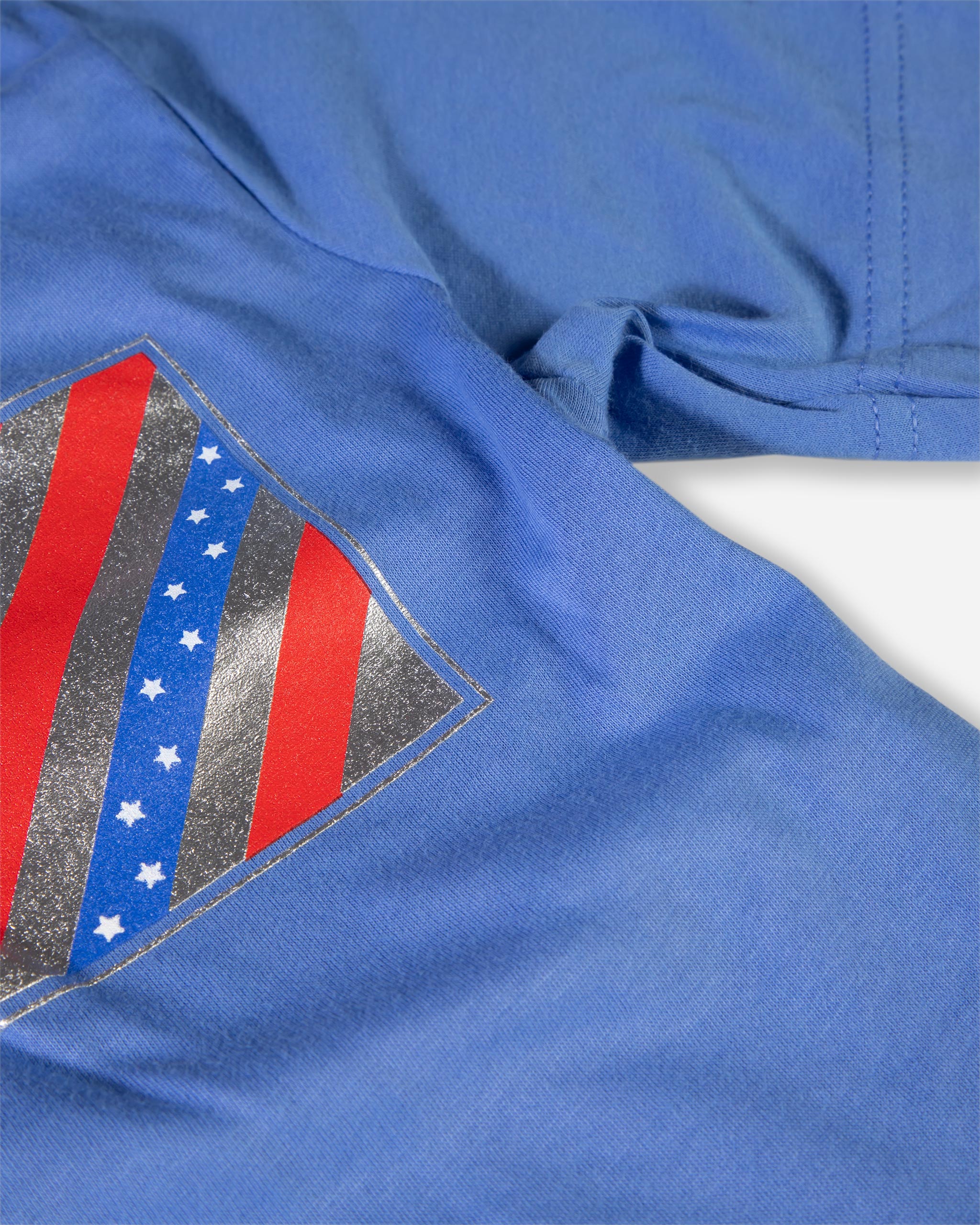 Adam's Blue USA Logo Shirt