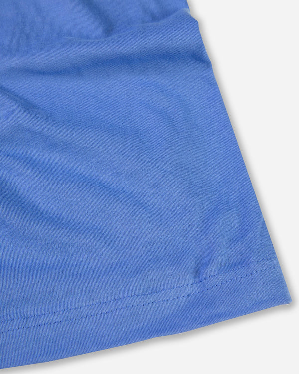 Adam's Blue USA Logo Shirt