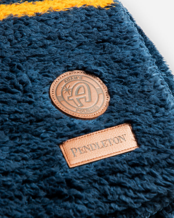 Adam's X Pendleton Navy Blue Blanket (King)