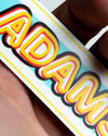 Adam's Blue Pop Art Sticker