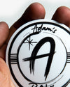 Adam's 3" Brush Logo Sticker
