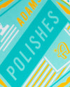 Adam's Teal Polisher Logo Sticker