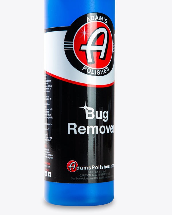 Adam's Car Bug Remover (16oz) - Powerful Car Bug Remover for Car Detailing | All Purpose Spray Removes Bug & Tar from Plastic, Rubber, Metal, Chrome